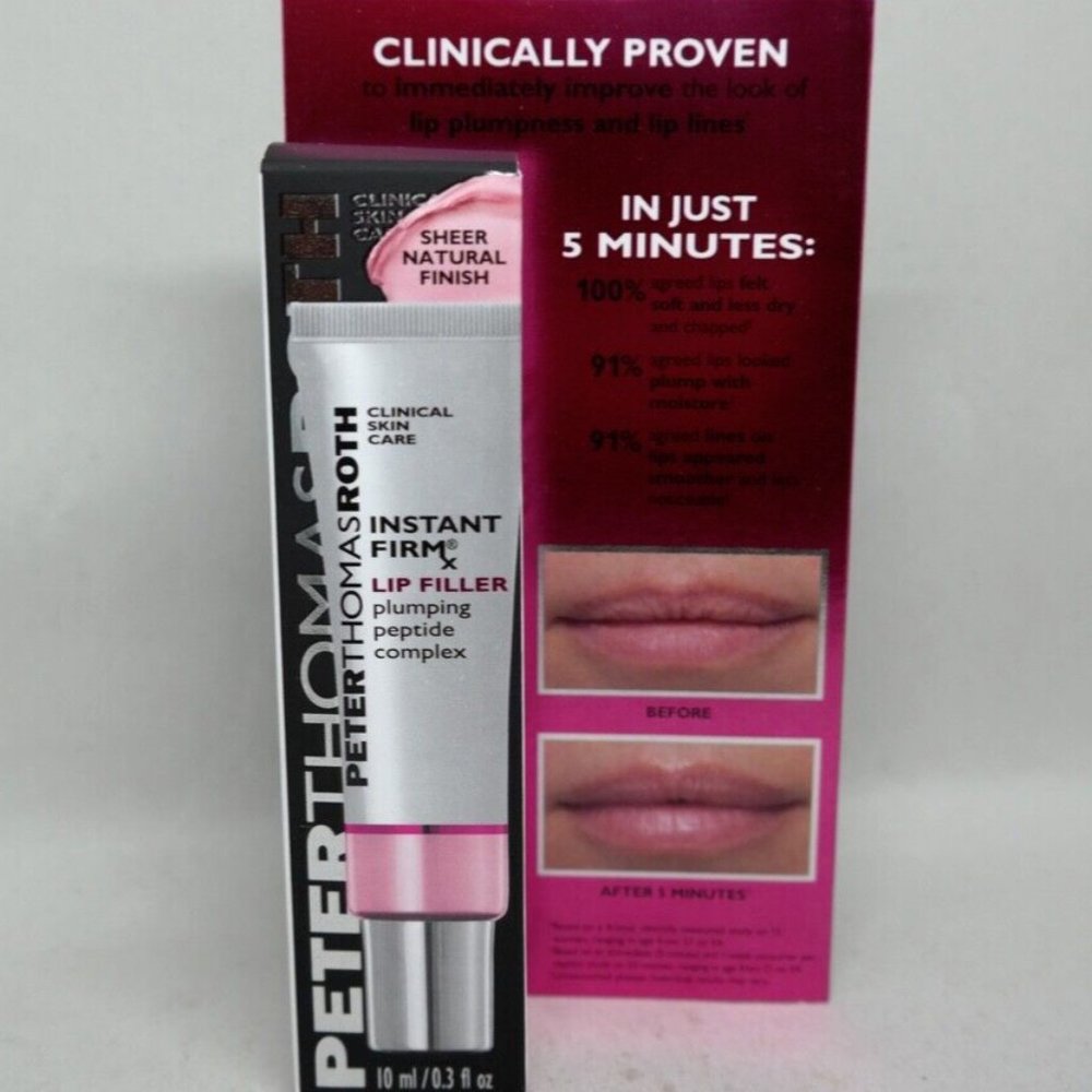 PETER THOMAS ROTH INSTANT FIRM LIP FILLER PLUMPING PEPTIDE COMPLEX 0.3 OZ